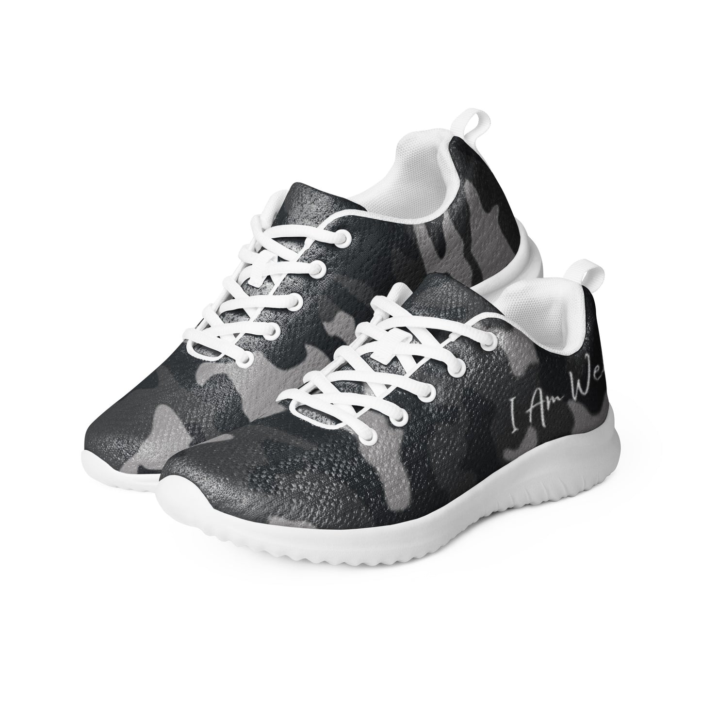 I AM WELL Women’s Athletic Shoes Grey Camo