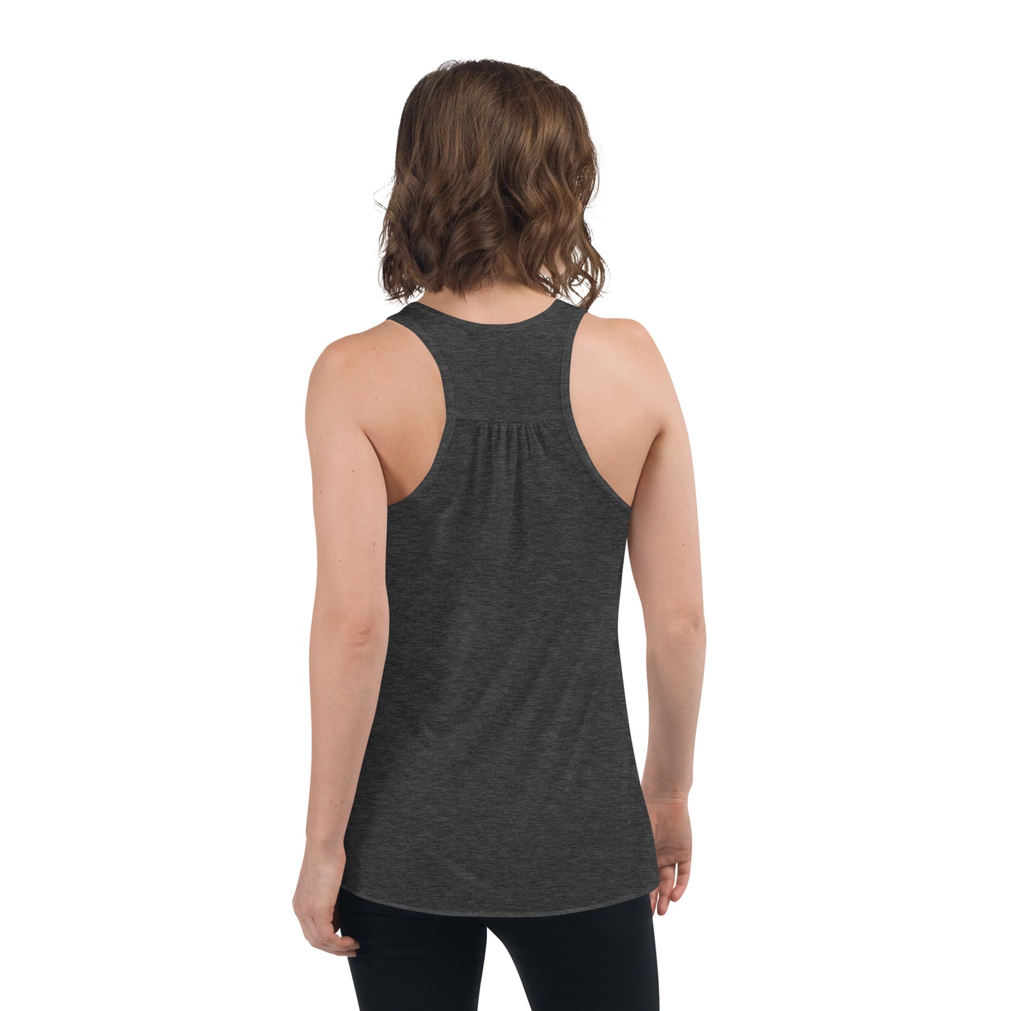 I AM WELL Women's Flowy Racerback Tank w/ White Logo (multiple color options)