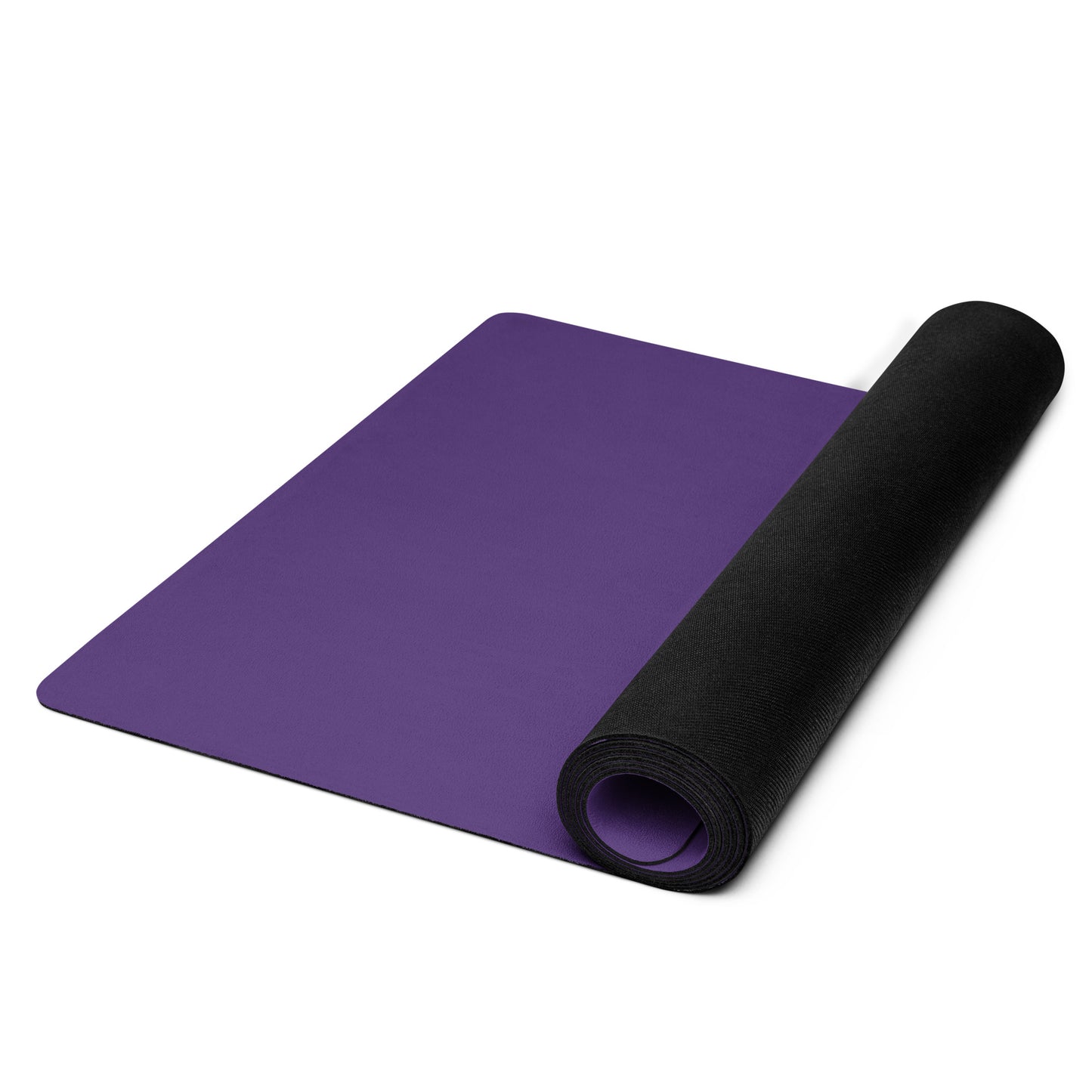 I AM WELL Women's Exercise Mat - Purple w/ Grey Logo