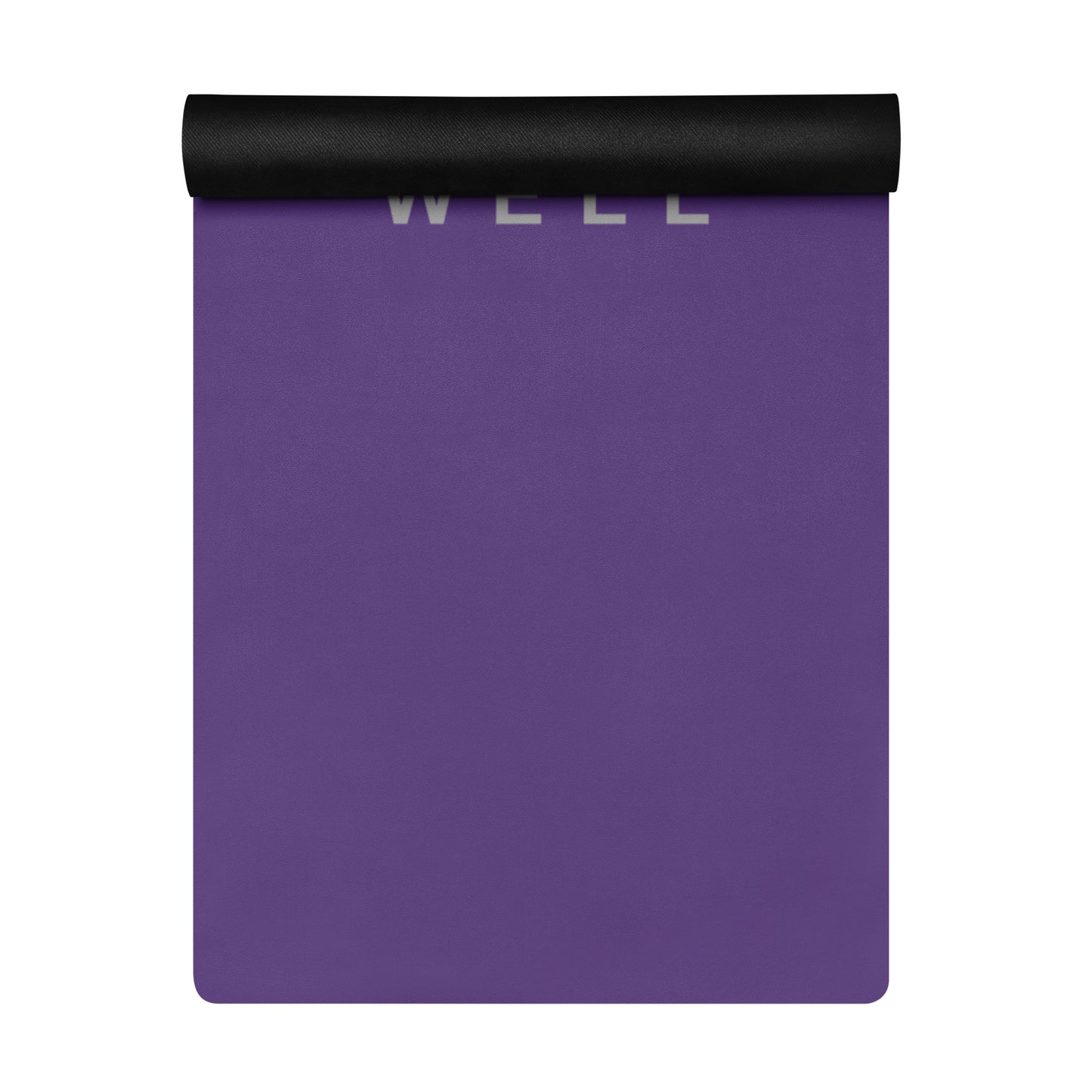 I AM WELL Women's Exercise Mat - Purple w/ Grey Logo