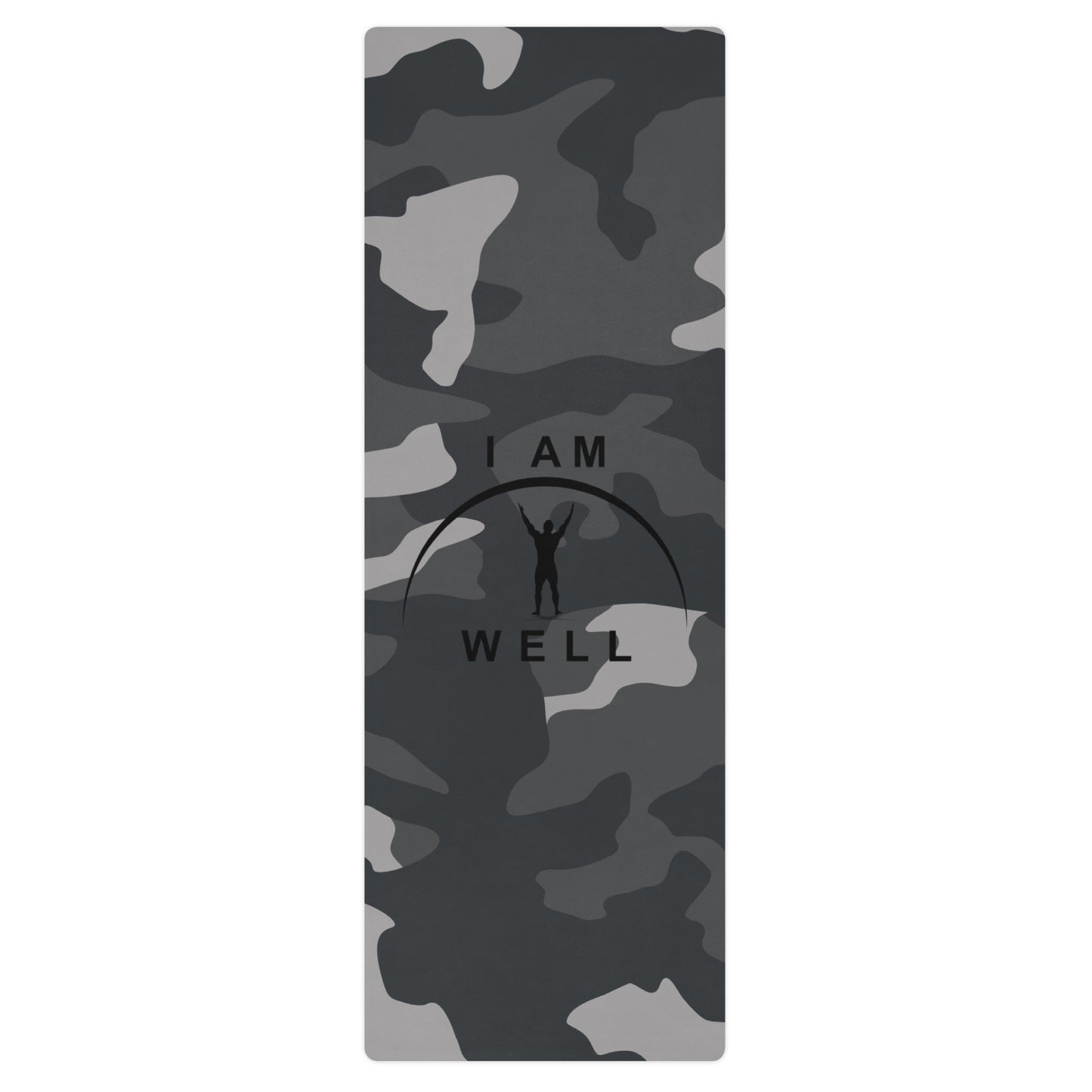 I AM WELL Men's Exercise Mat - Grey MultiCam w/ Black Logo