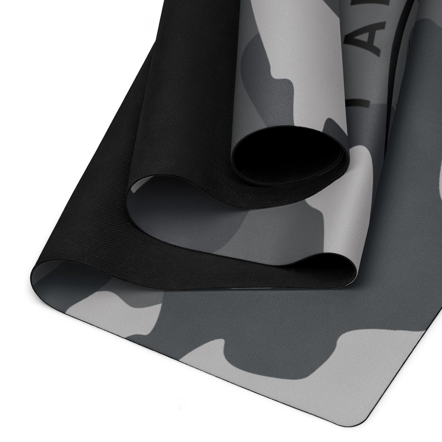 I AM WELL Men's Exercise Mat - Grey MultiCam w/ Black Logo