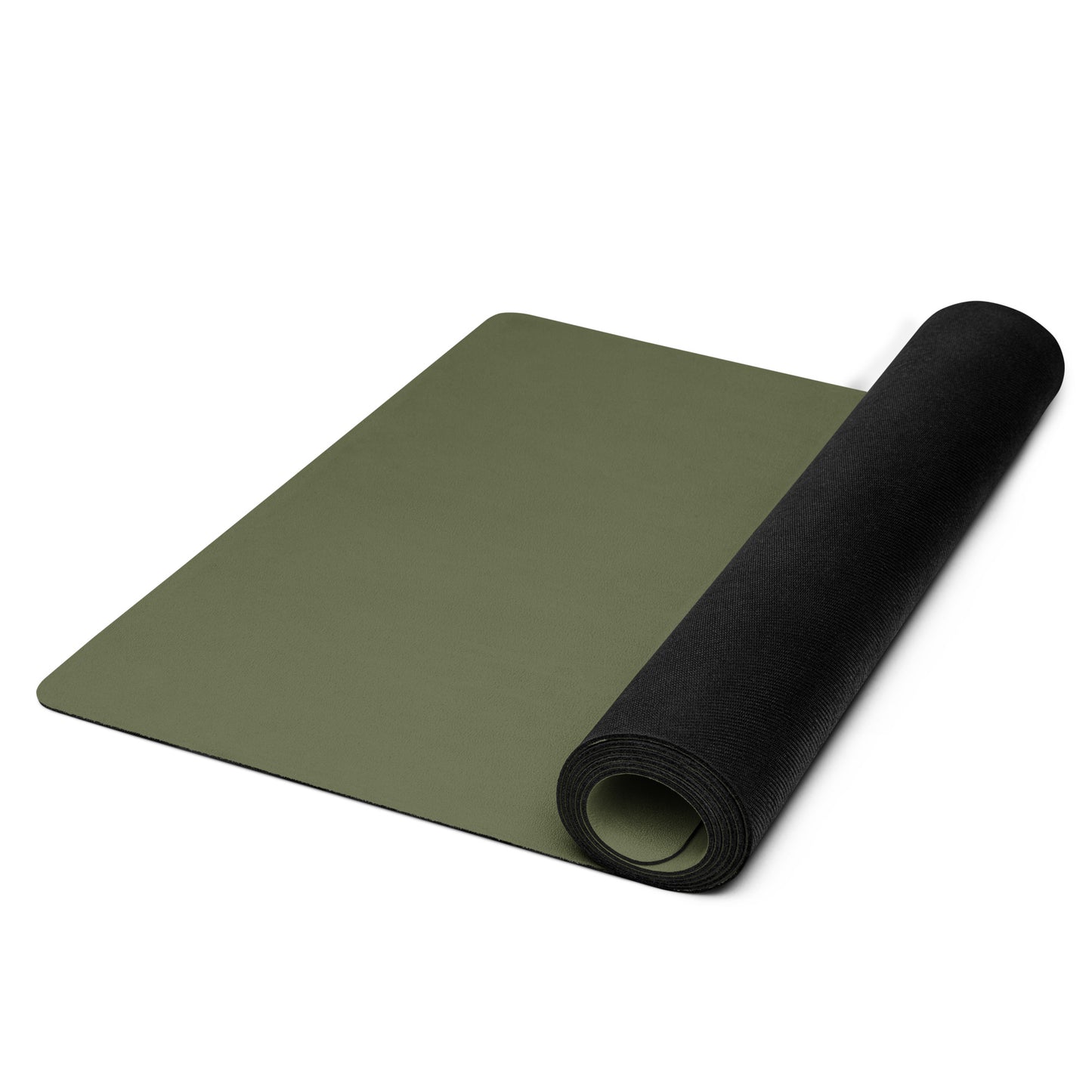 I AM WELL Men's Exercise Mat - OD Green w/ Black Logo