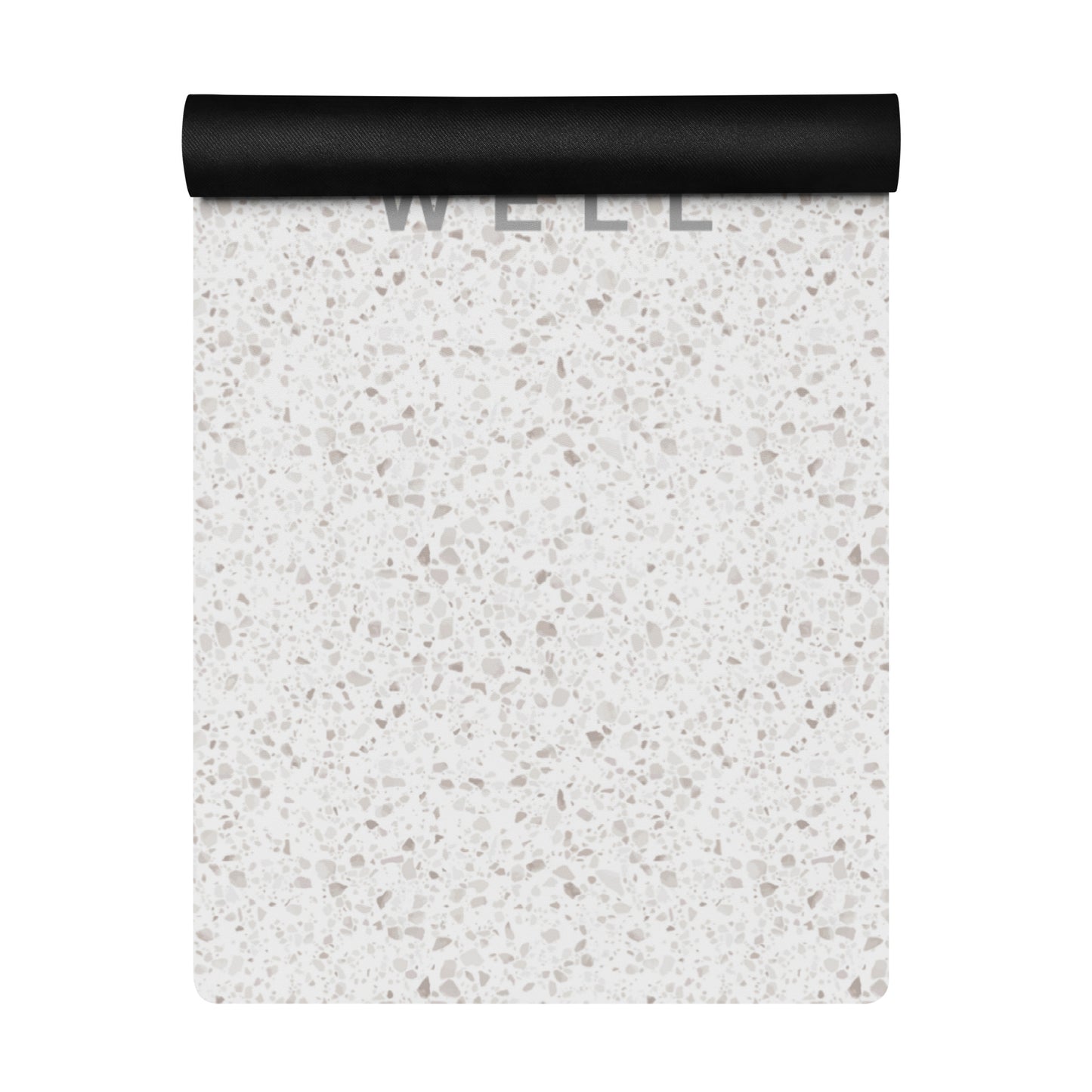 I AM WELL Men's Exercise Mat - Rocks w/ Grey Logo