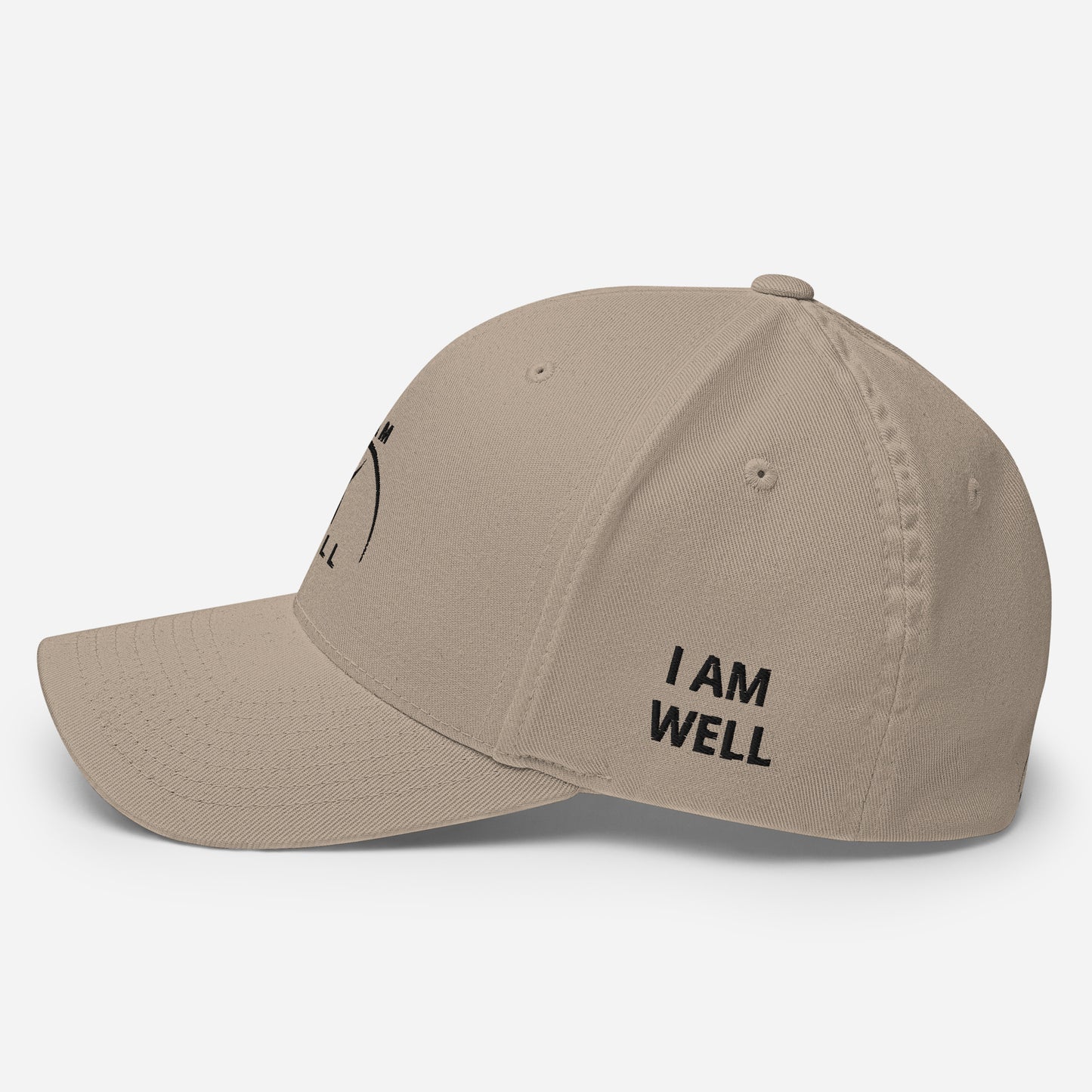 I AM WELL Structured Twill Caps - Black Logo - Male (multiple color options)