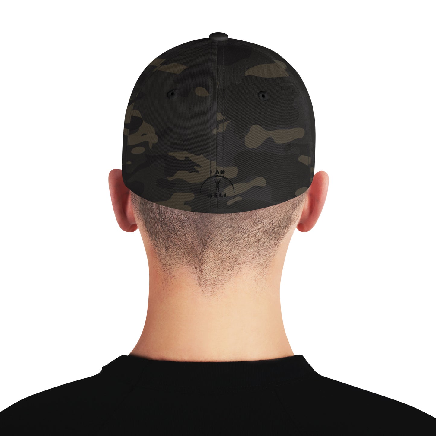 I AM WELL Structured Twill Caps - Black Logo - Male (multiple color options)