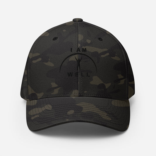 I AM WELL Structured Twill Caps - Black Logo - Male (multiple color options)