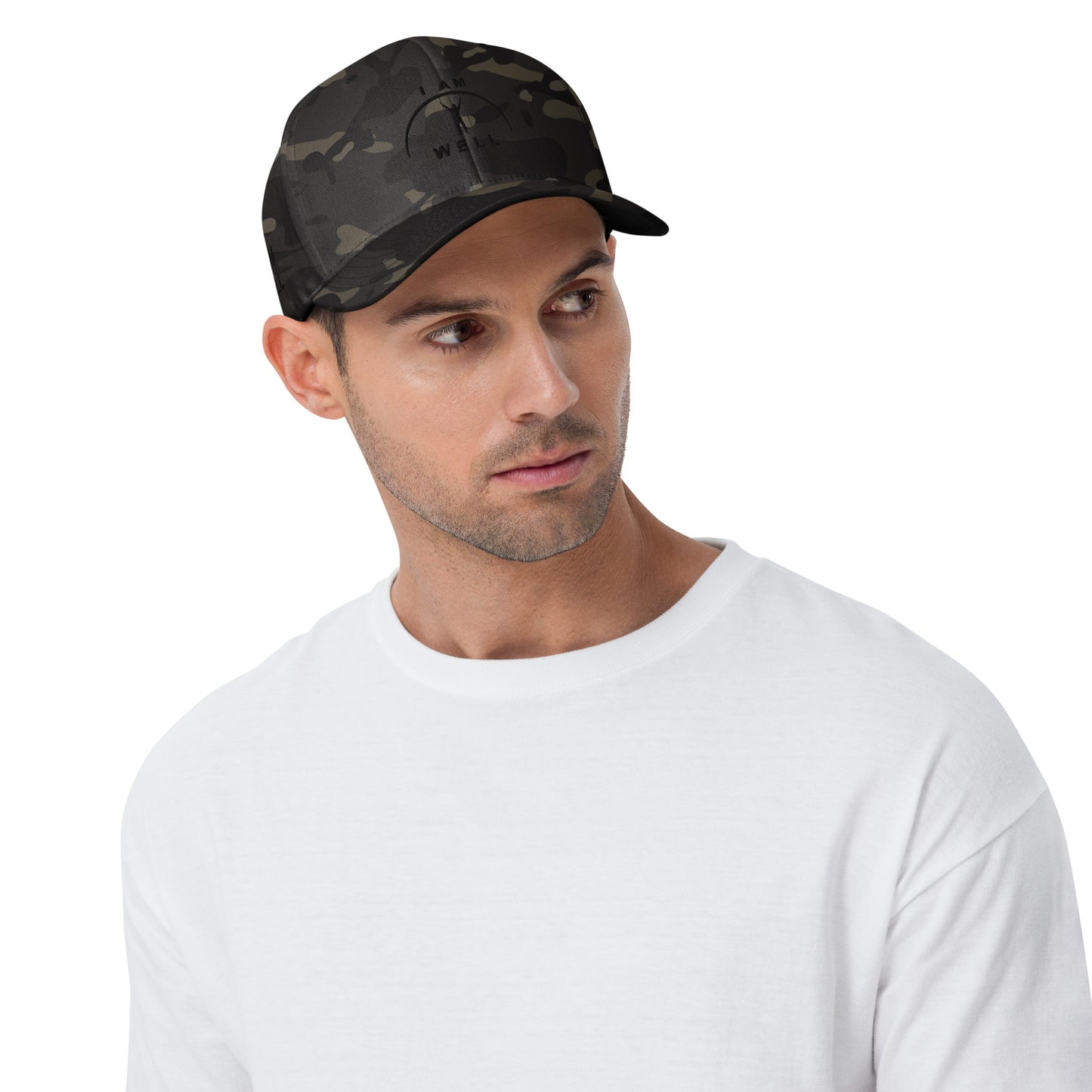 I AM WELL Structured Twill Caps - Black Logo - Male (multiple color options)