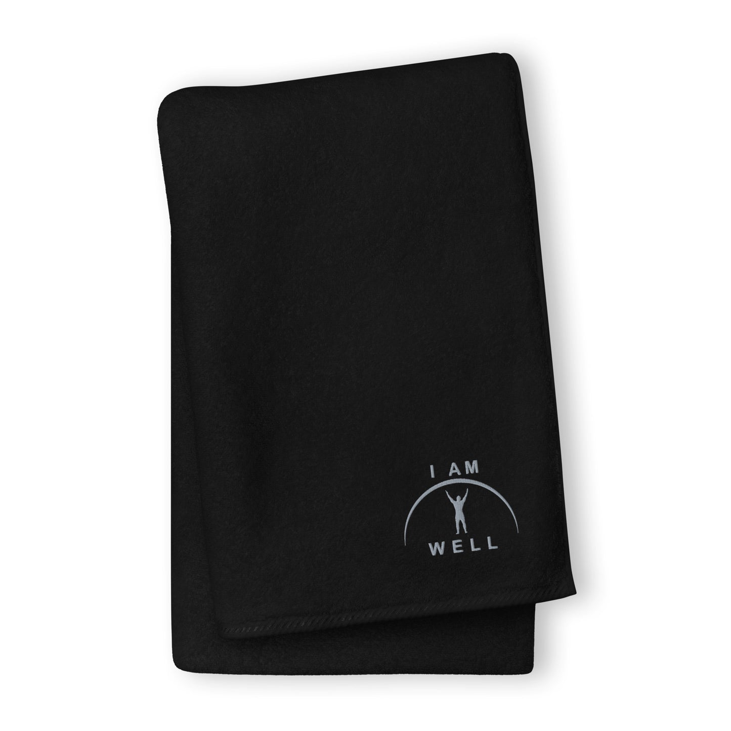 I AM WELL Towels - Grey Logo - Male