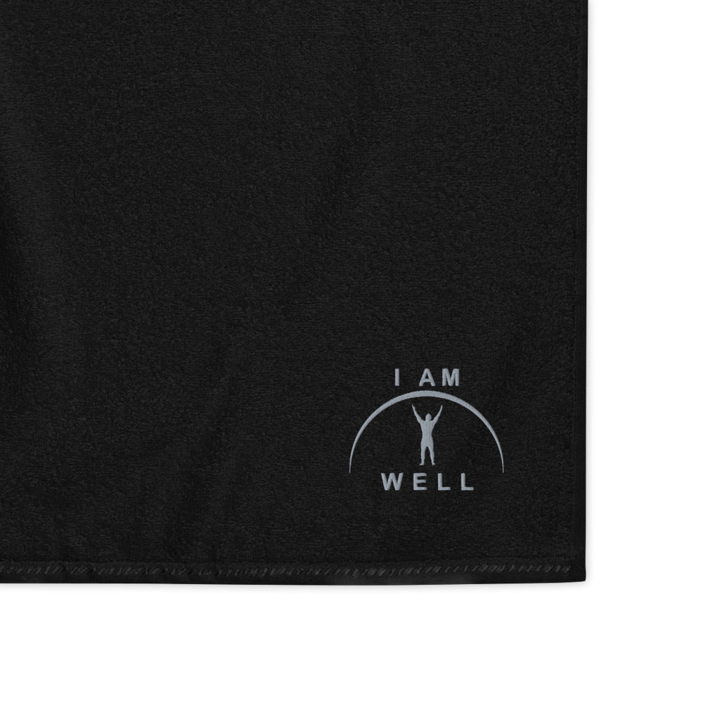 I AM WELL Towels - Grey Logo - Male