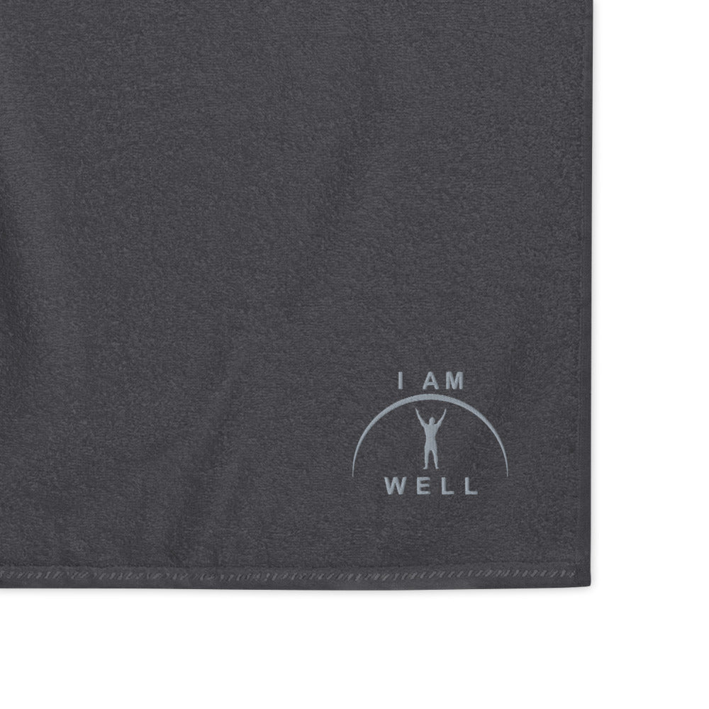 I AM WELL Towels - Grey Logo - Male