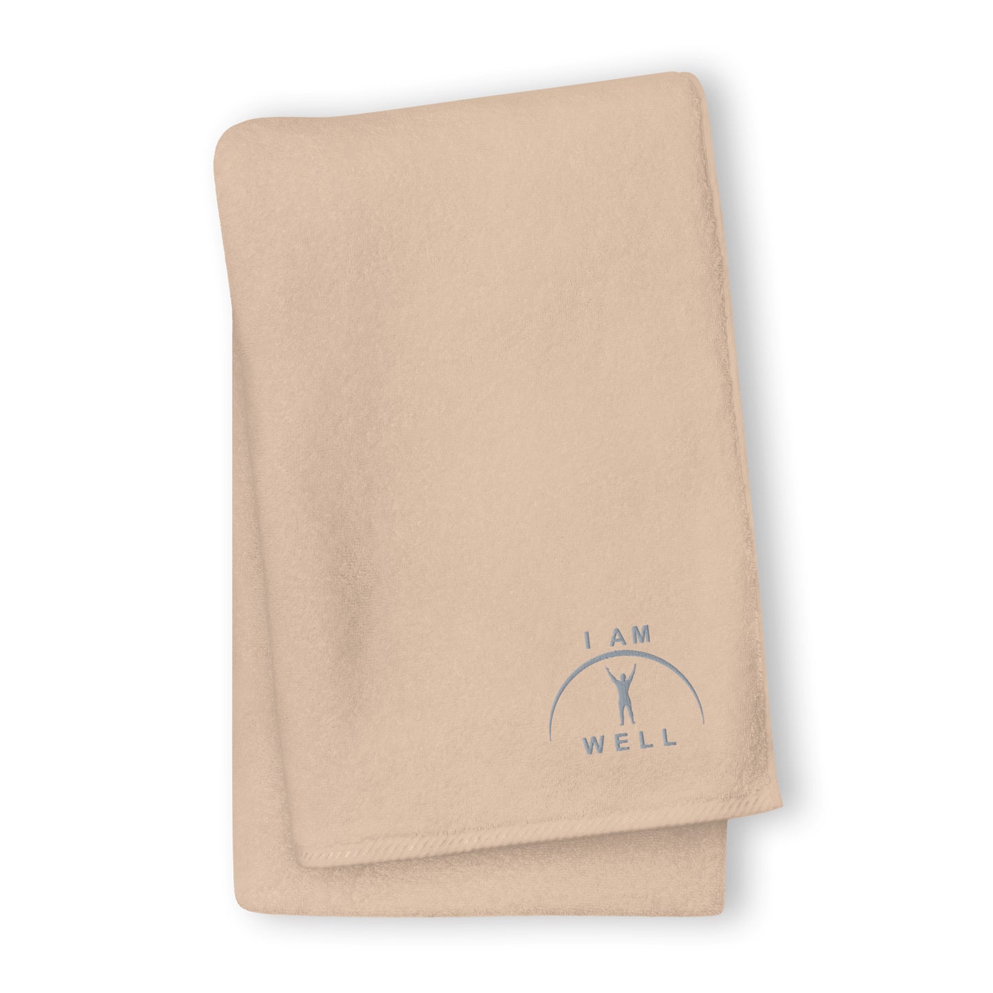 I AM WELL Towels - Grey Logo - Male