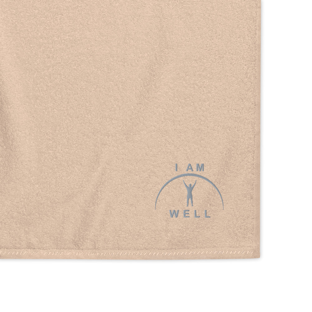 I AM WELL Towels - Grey Logo - Male