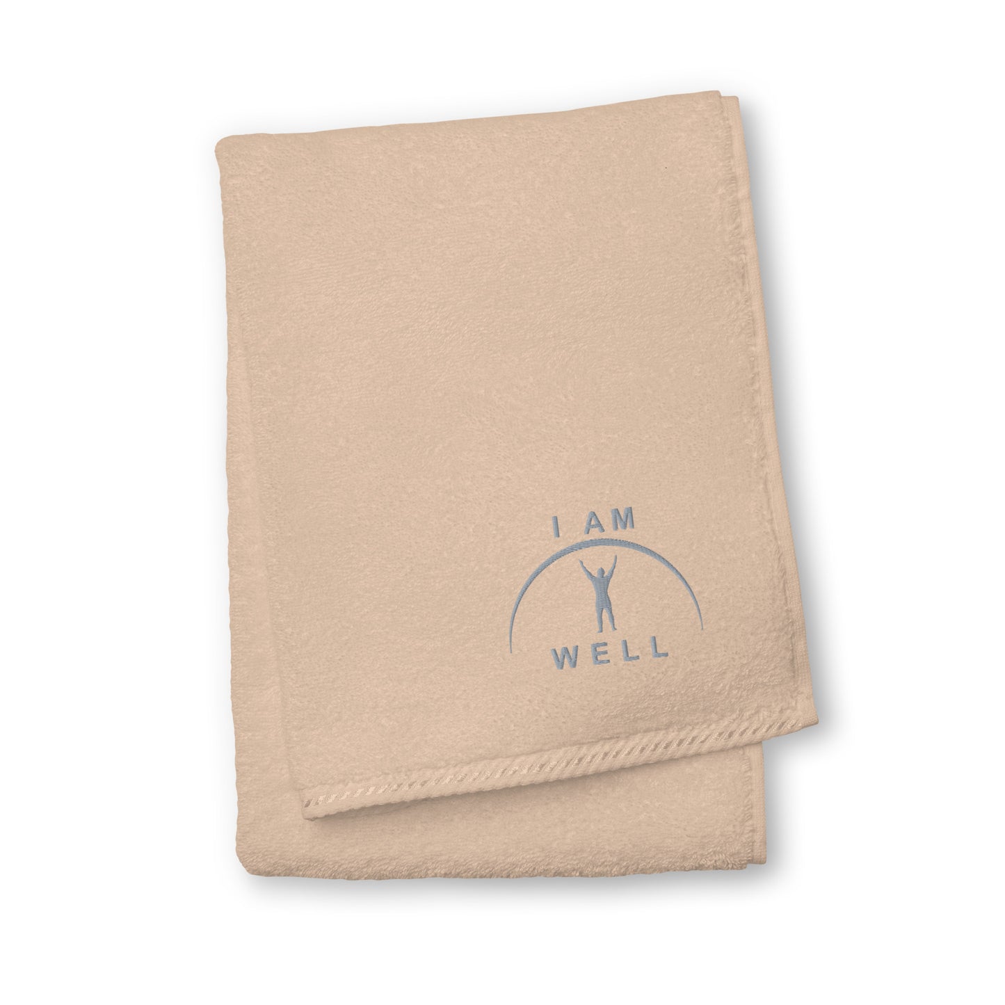 I AM WELL Towels - Grey Logo - Male