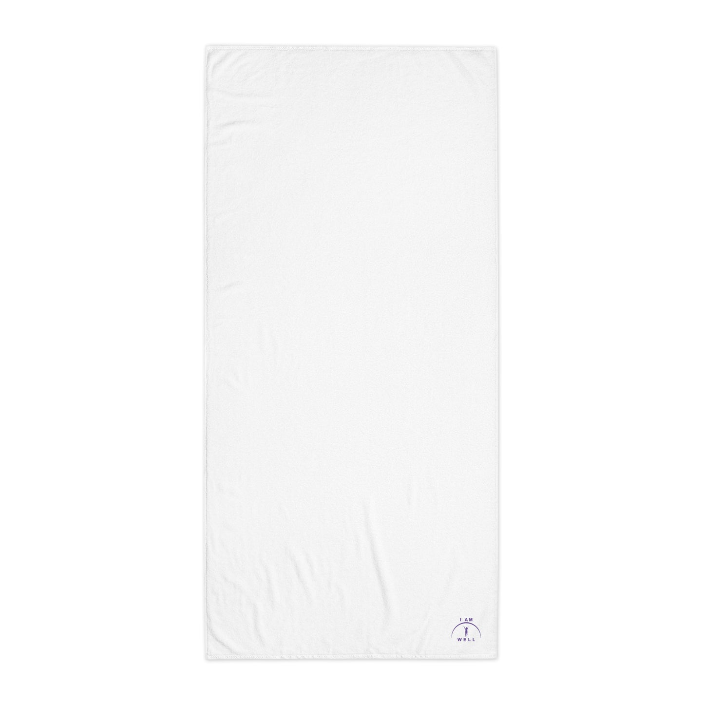 I AM WELL Towels - Purple Logo - Female