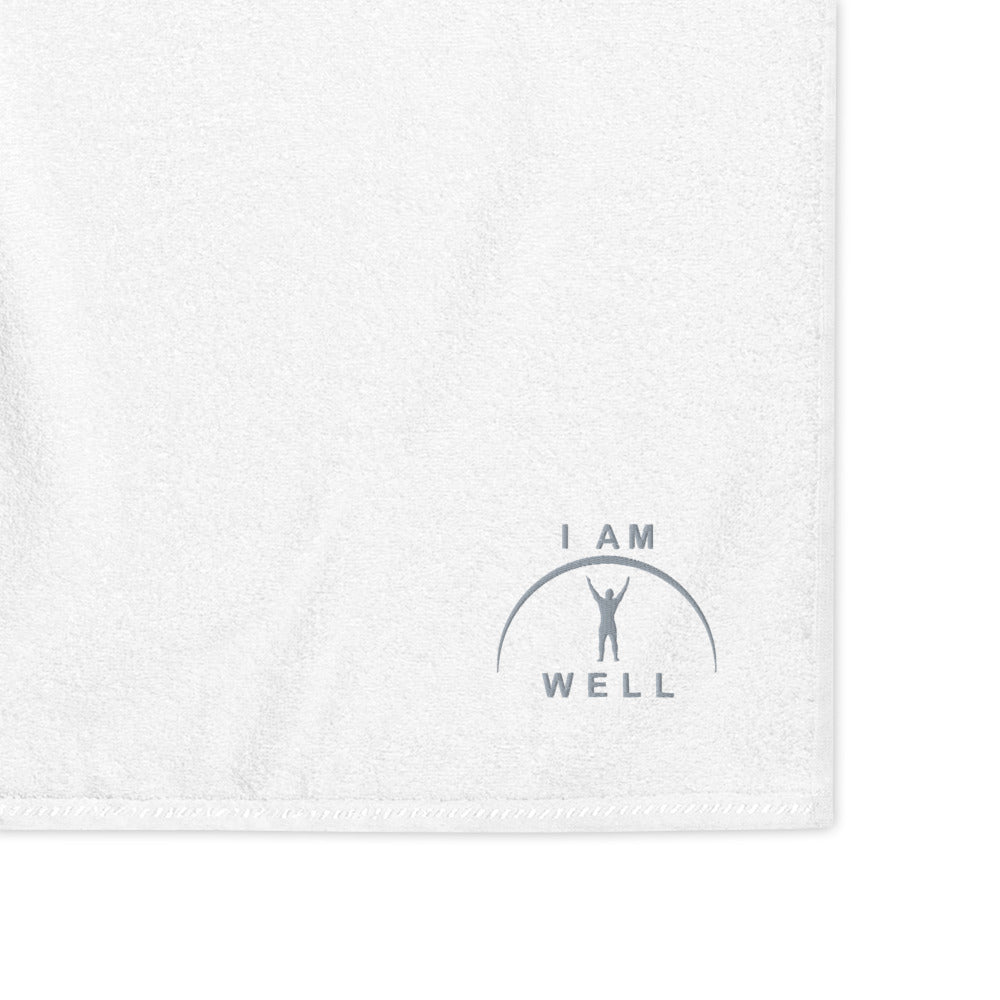 I AM WELL Towels - Grey Logo - Male