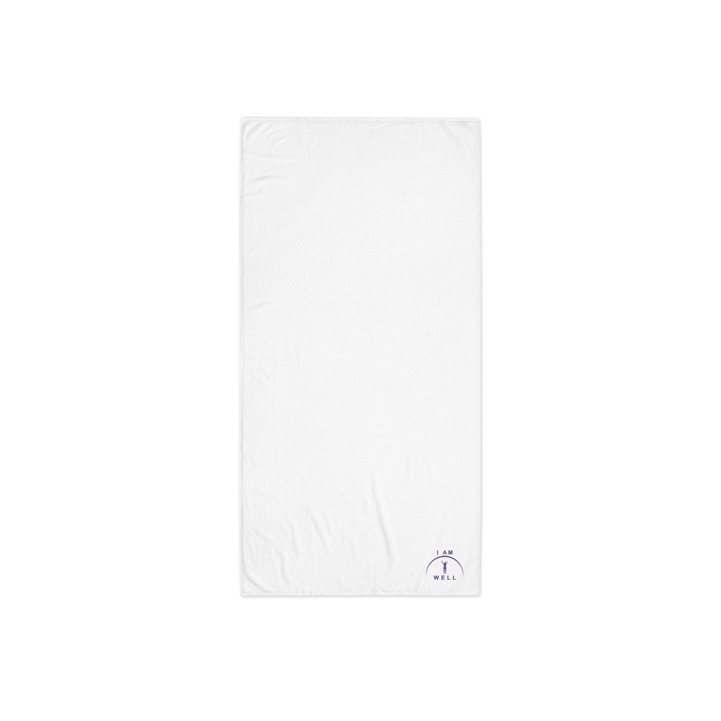 I AM WELL Towels - Purple Logo - Female